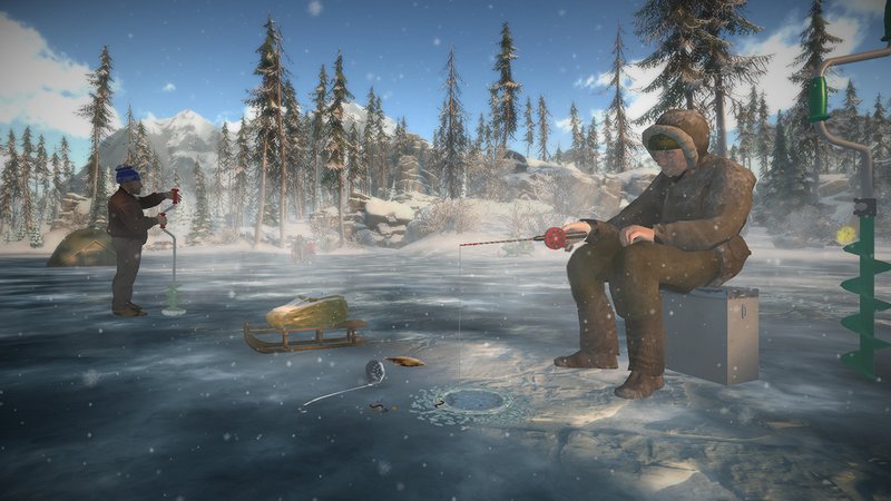 United Kigdom - ice fishing